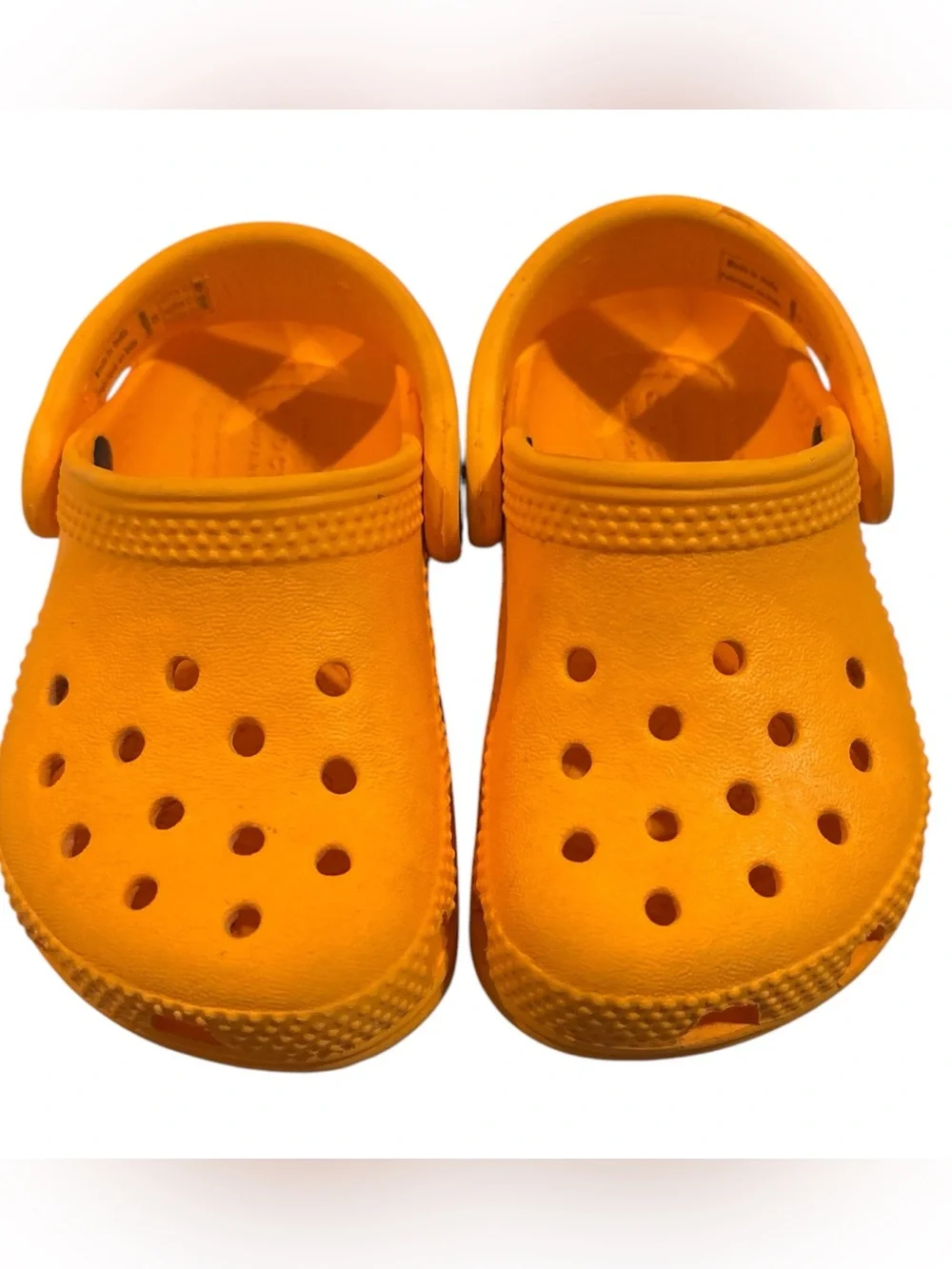 Kids Lightweight Slip-On Clog - Vibrant Orange